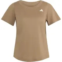 Adidas - Women's Workout Essentials Scoop Neck T-Shirt - Sportshirt M, beige
