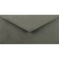 Netuno Gladde grijze enveloppen A4 - 110 x 220 mm - 25 stuks - NK natgelijmde - 115 gram - Sirio Color -