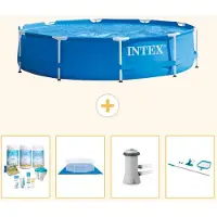 Intex Framezwembad, rond - 366x76 cm - 5-delig, model S21007
