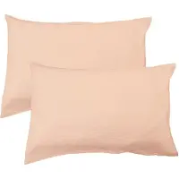 Matt & Rose Set Kussenslopen - Roze - (2x) 50 x 70 cm - Mousseline Katoen