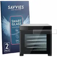Savvies 2 Stuks Screenprotector - geschikt voor Cosori CP267-FD - beschermfolie glas transparant