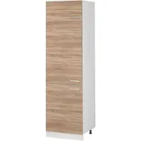 Vicco Hoge kast R-Line, Sonoma/Wit, 60 cm