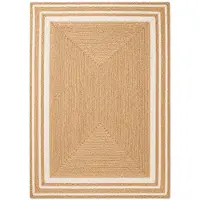 Hanse Home Luxe Dik Rechthoekig Jute Vloerkleed 80x150 cm - Natuurlijk Jute Kleed - Dikke Uitvoering voor Sfeer, Comfort en Duurzaamheid - Limited Edition