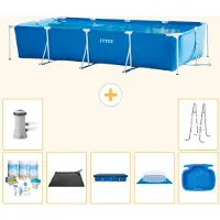 Intex Rechthoekig zwembad - 450x220x84 cm - 8-delig - Model S20068