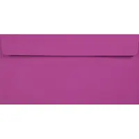 Netuno Gladde roze enveloppen A4 - 110 x 220 mm - 25 stuks - HK zelfklevend met plakstrip - 120 gram - Kreative -