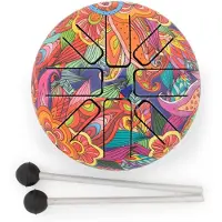 AW Gifts Small Hapi Drum Psychedelic- 13x9cm