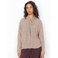 Soyaconcept Sc-halia 2-aop blouse m.brown