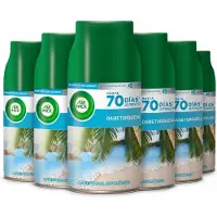 Air Wick Oasis Turquesa Luchtverfrisser Navulling – 6 x 250 ml – Tot 70 Dagen Frisheid
