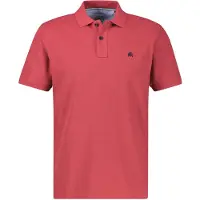 Lerros Poloshirt met COOL & DRY-functie in piquékwaliteit , Maat: M , Kleur: MUTED RED , 60% katoen, 40% polyester