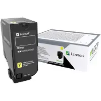 Lexmark Toner CX735 Origineel Geel 16200 bladzijden 81C0X40