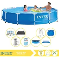 Intex Framezwembad, rond - 366x76 cm - 9-delig, model S31591