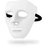 Ohmama MASKS | Masks White Mask One Size