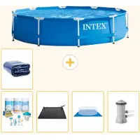 Intex Framezwembad, rond - 366x76 cm - 6-delig, model S20440