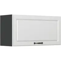 Vicco Hangkast R-Line, Wit landelijk/Antraciet, 80 cm Plat