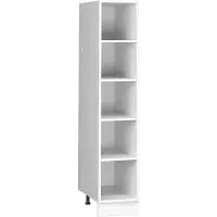 Vicco Keukenrek Fame-Line, Wit, 30 cm zonder werkblad
