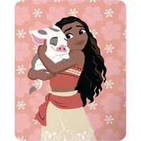 Vaiana Disney Fleeceplaid Pua - 110 x 140 cm - Polyester