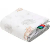 Jukki Baby Deken Velvet 55x75cm Cloudy Bears - Zacht & Warm