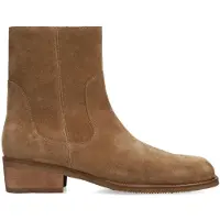 Manfield Taupe suède boots | Maat 45