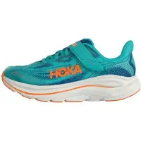 Hoka One One Sportschoen 'CLIFTON 10' blauw / lichtblauw / oranje