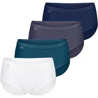 Sloggi Slip navy / petrol / donkerlila / wit