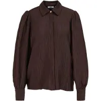 We fashion Blouse donkerbruin