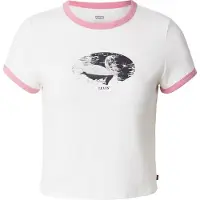 Levi's Shirt 'ESSENTIAL' rosa / zwart / wit