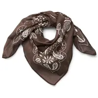 Pieces Doek bruin / wit