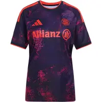 Adidas Tricot 'FC Bayern München Frauenfußball Champions League 26-27' donkerlila / oranjerood