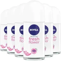 Nivea 6x Deodorant Roller Fresh Flower 50 ml