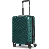 Redolz Essentials 18 2.0 4 wielen Cabinewagen S 55 cm met uitbreidingsplooi - Harde bagage - TSA slot - metallic-green shiny