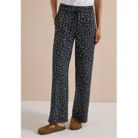 Cecil Dames Broek met Wide Leg pijpen van Silk-Touch-kwaliteit - Groen - L