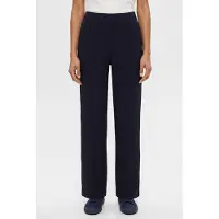 Cecil Dames Wide Leg Broek met gestructureerde strepen - Blauw - M