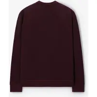 Sissy-Boy Donkerrode melange sweater | Maat: S