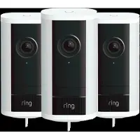 Ring Spotlight Camera Pro 2e Generatie Bedraad Wit 3-Pack