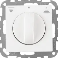 Merten Jaloezieschakelaar | | System M (Inbouw, Draaiknop, Wit)