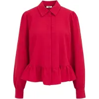 We fashion Blouse vuurrood
