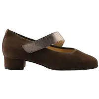 Hassia 2-302451 Wijdte K Bandschoenen | Maat 6.5 Dames Bruin