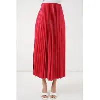 Bigdart Hoge Taille Maxi Rok met Rimpeldetail