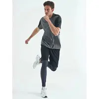 Tommy Life Heren Skinny High-Waist Brei Actieve Broek