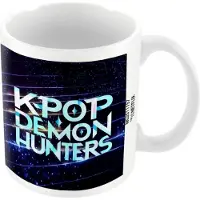 K POP Demon Hunters Logo Mok (Wit)