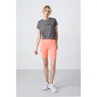 Tommy Life Korte Hoge Taille Gebreide Leggings