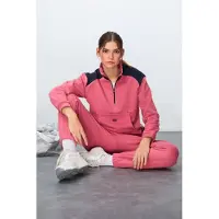 Tommy Life Kleurblok Fleece Trainingspak Set