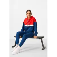 Tommy Life Kleurgeblokte Hoodie en Broek Set