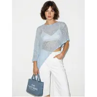 Bianco Dames Gebreid Cut-Out Strandovergooi