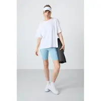 Tommy Life Hoge Taille Korte Sport Leggings