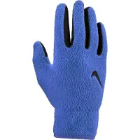 Nike Thermafit fleece winterhandschoenen (Blauw/Zwart)
