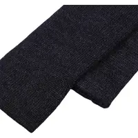 BOSS Gebreide Wol Skinny Stropdas (Grijs)
