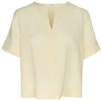 Opus Filkara boxy blouse honey butter