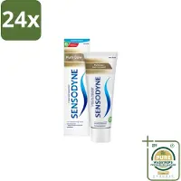 Sensodyne - Tandpasta - MultiCare - Complete Tandverzorging - 75 ml - Voordeelverpakking - 24 stuks - Tandglazuur versterken - Gevoeligheid tanden
