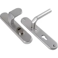 Ami Veiligheidsbeslag 250/50/15 Kt92 Knop 145, Zonder Deurkruk Profielcilinder 92 F1 Deurdikte 38/42 Mm - 656370